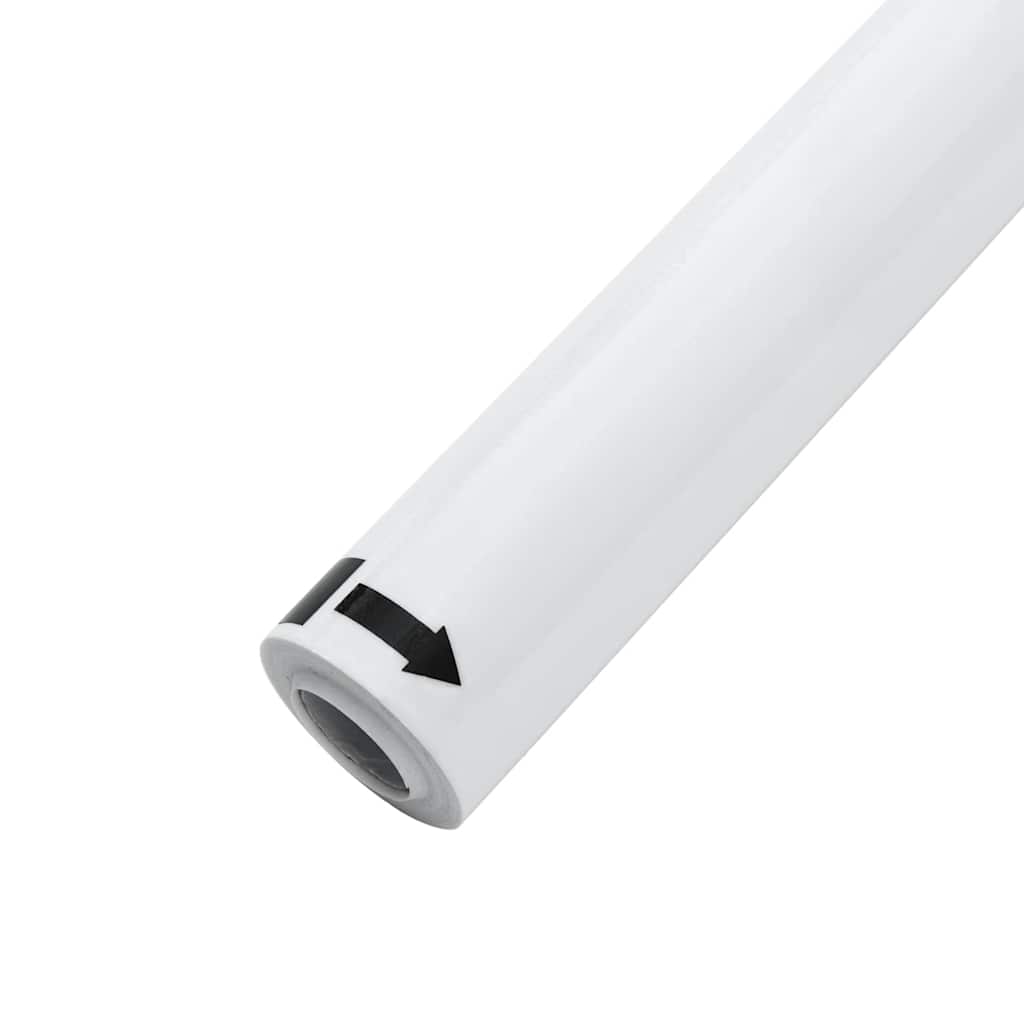 vidaXL Folie okienne, 5 szt., matowe białe, PVC