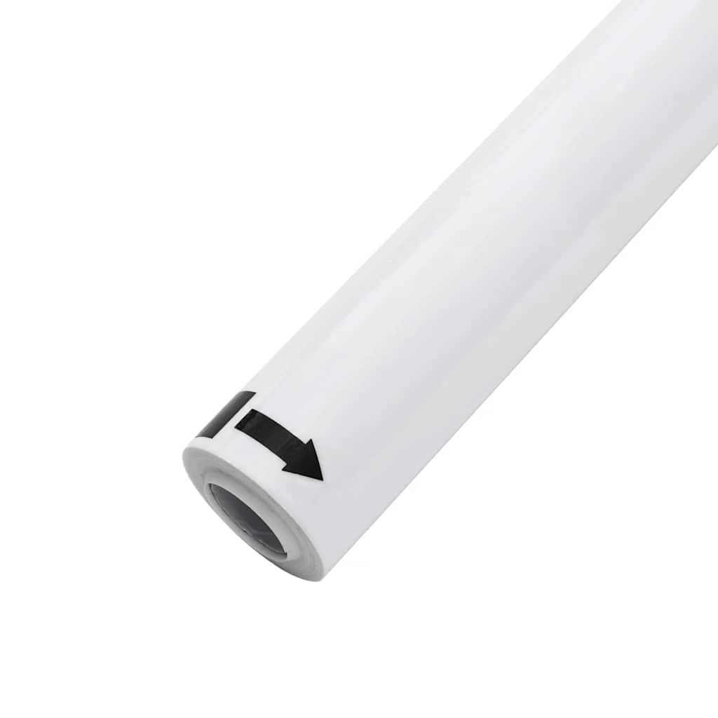 vidaXL Folie okienne, 3 szt., matowe białe, PVC