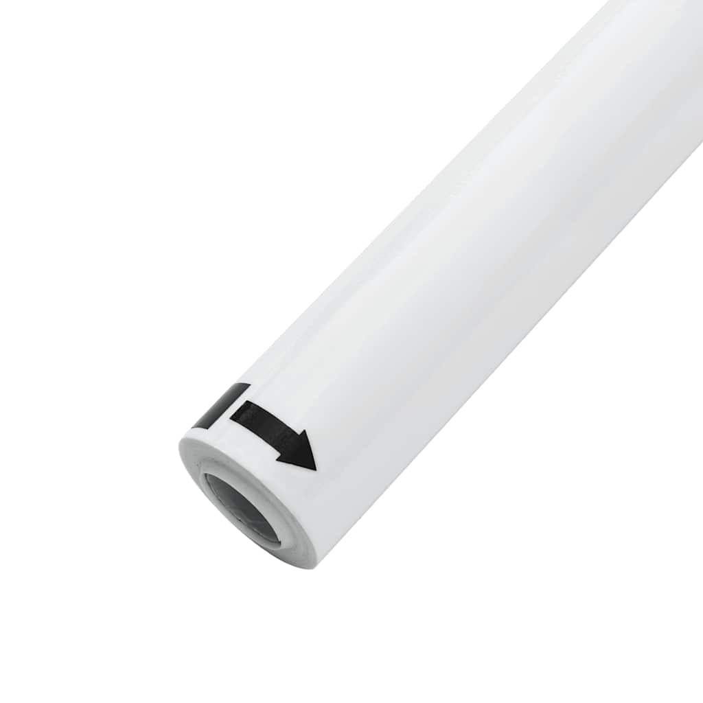 vidaXL Folie okienne, 5 szt., matowe białe, PVC