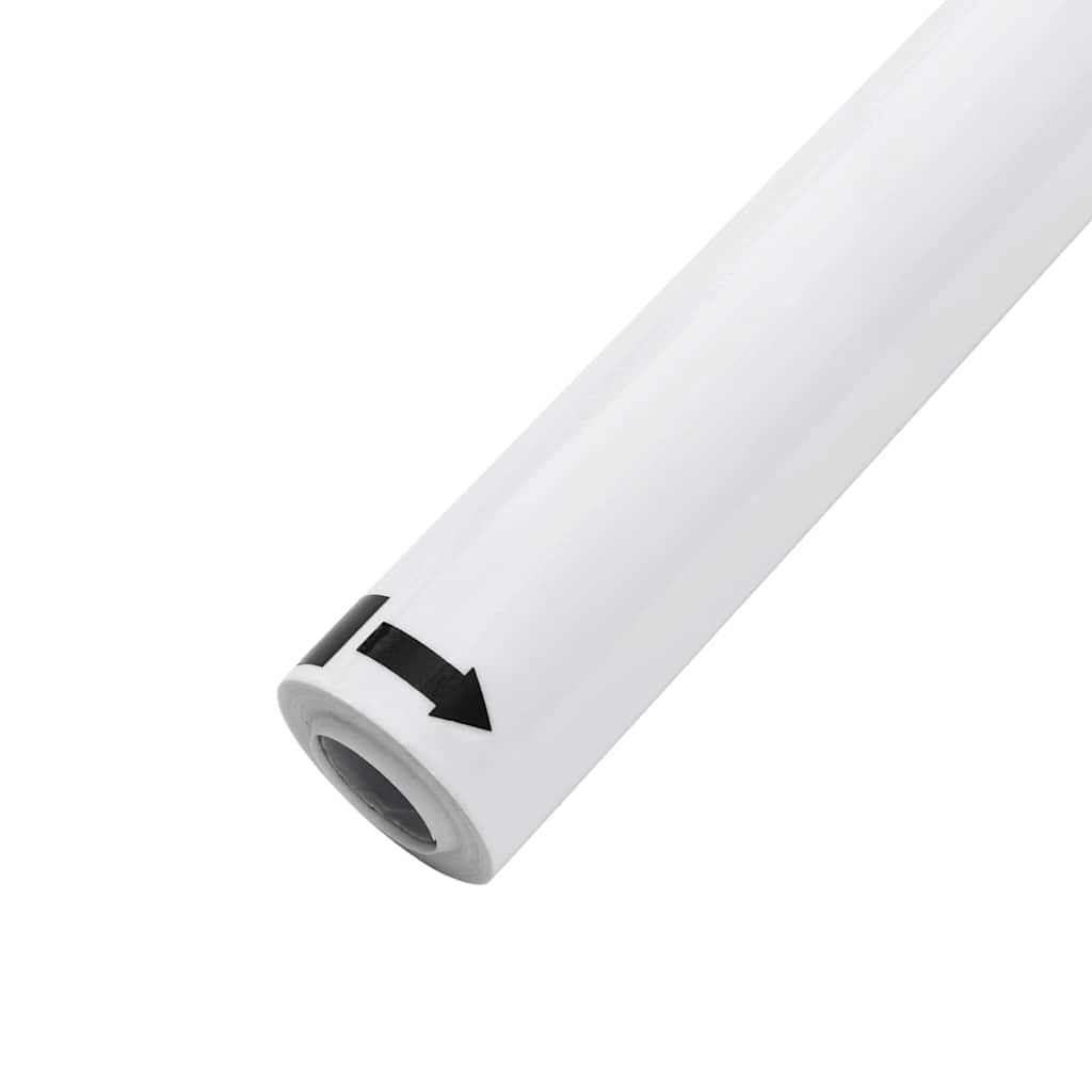 vidaXL Folie okienne, 5 szt., matowe, białe, PVC