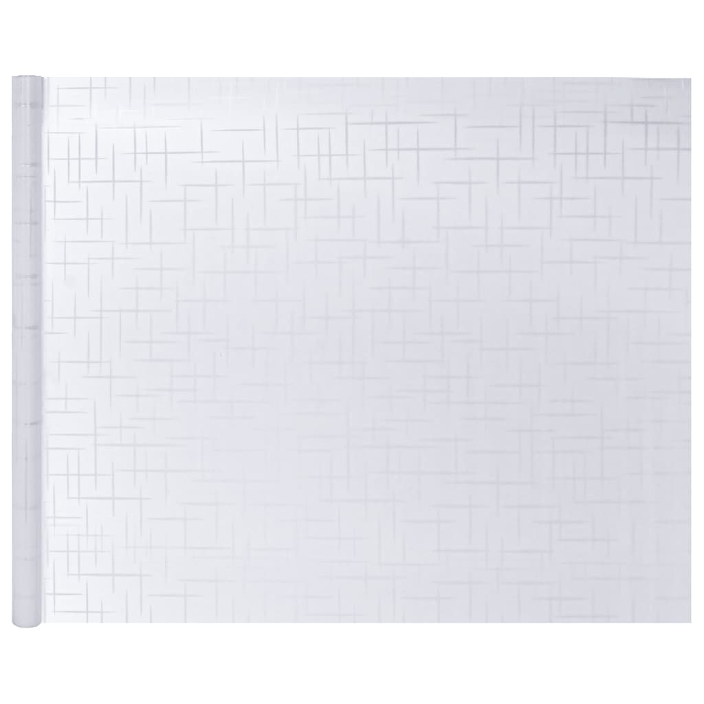 vidaXL Folie okienne, 4 szt., matowe, wzór w gwiazdy, PVC