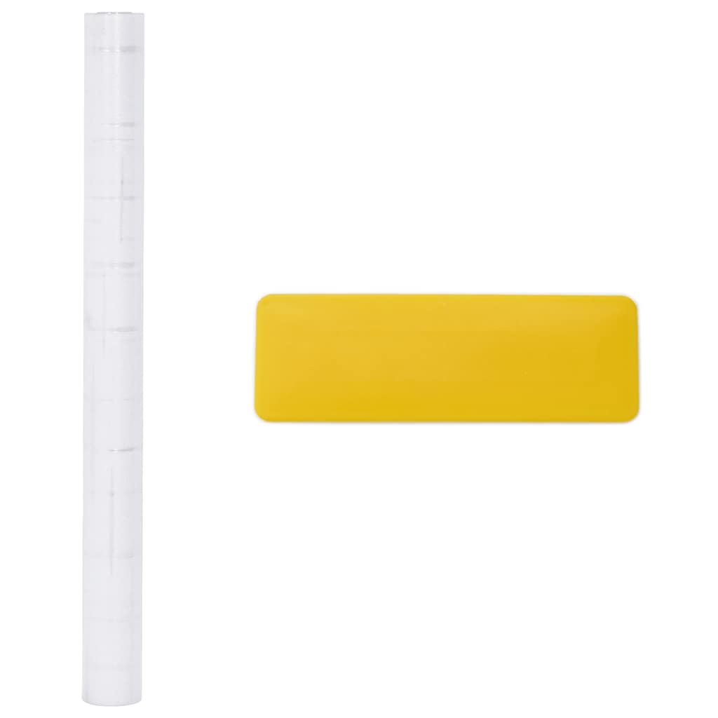 vidaXL Folie okienne, 4 szt., matowe, wzór w gwiazdy, PVC