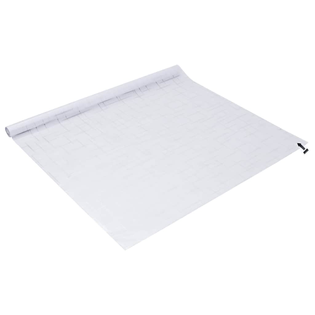 vidaXL Folie okienne, 2 szt., matowe, wzór w gwiazdy, PVC