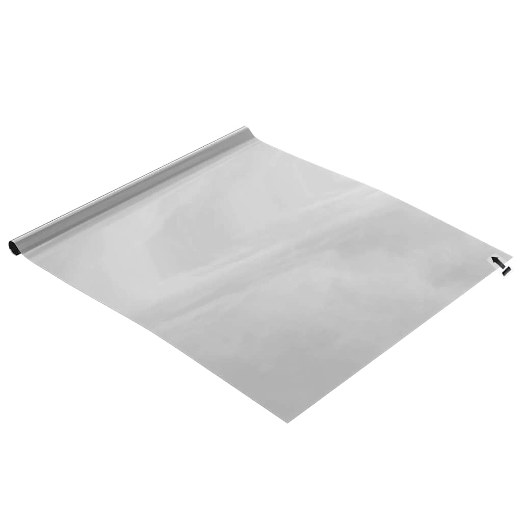 vidaXL Folie okienne, odblaskowe, 3 szt., srebrne, PVC