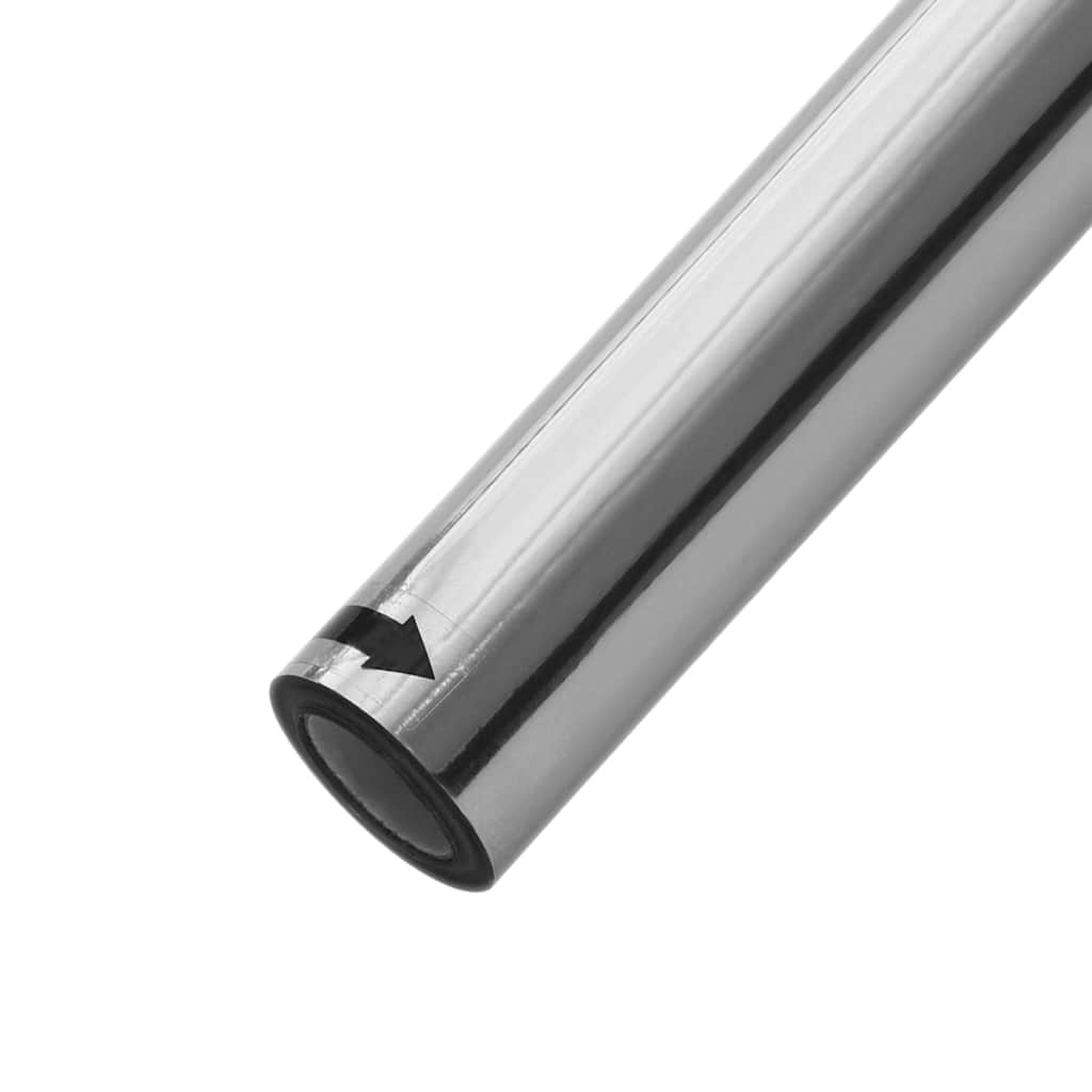 vidaXL Folie okienne, odblaskowe, 5 szt., srebrne, PVC