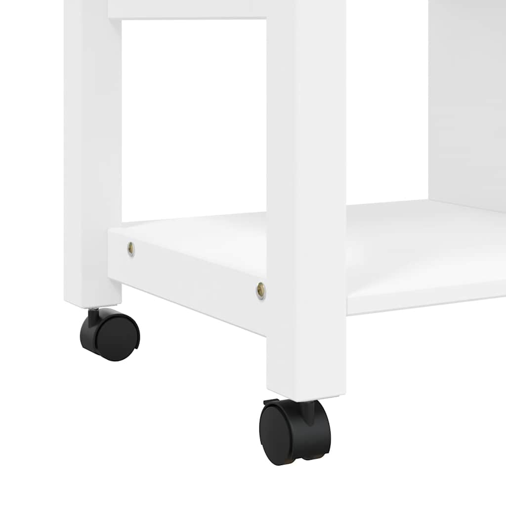 vidaXL Wózek kuchenny MONZA, 84x40x88,5 cm, lite drewno sosnowe