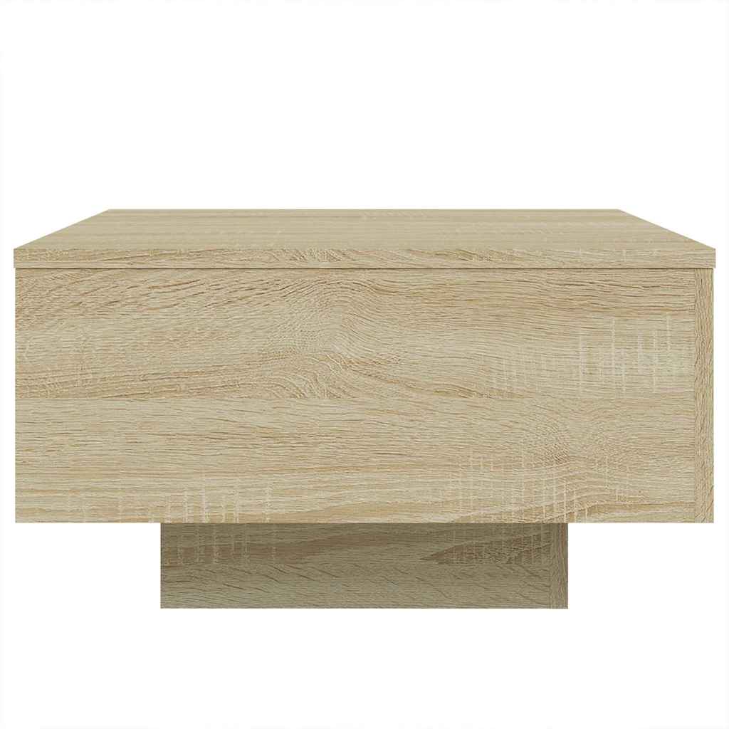 vidaXL Stolik kawowy, dąb sonoma, 55x55x31 cm, materiał drewnopochodny