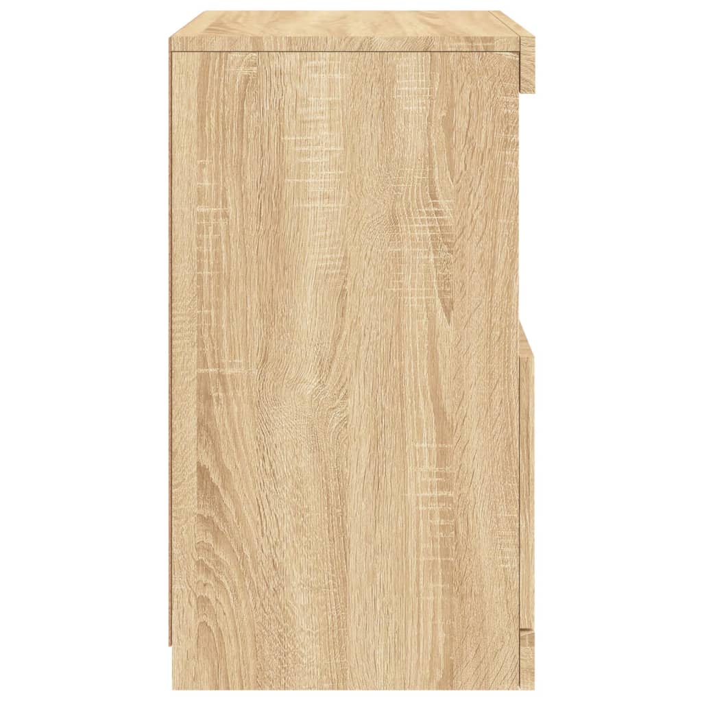 vidaXL Szafka z oświetleniem LED, dąb sonoma, 41x37x67 cm