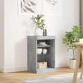 vidaXL Szafka z oświetleniem LED, szarość betonu, 41x37x67 cm