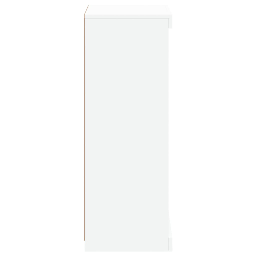 vidaXL Szafka z oświetleniem LED, biała, 41x37x100 cm