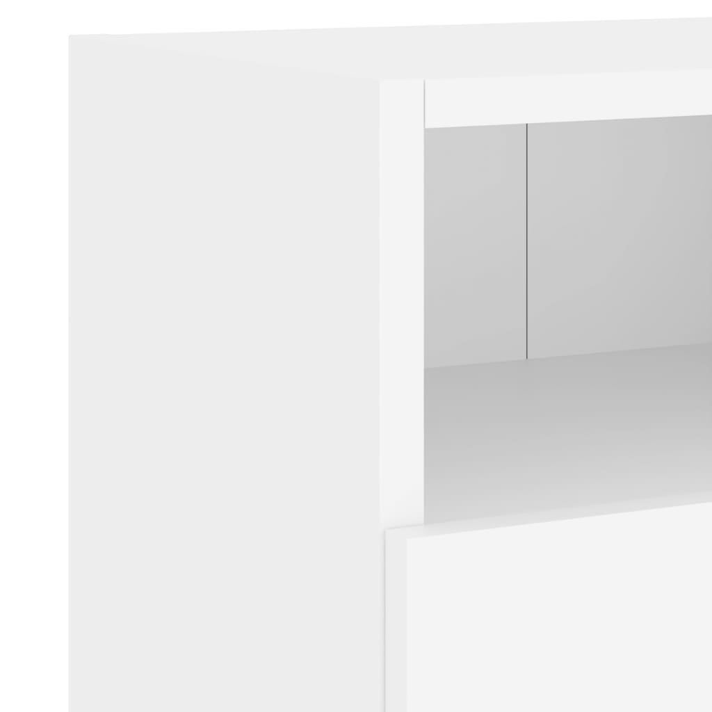vidaXL Ścienne szafki TV, 2 szt., białe, 60x30x30 cm