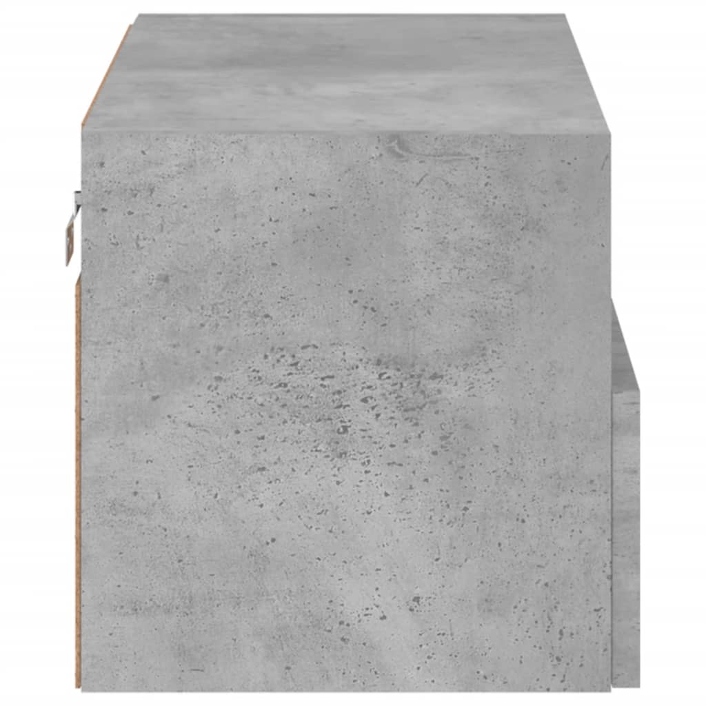 vidaXL Ścienna szafka TV, szarość betonu, 60x30x30 cm