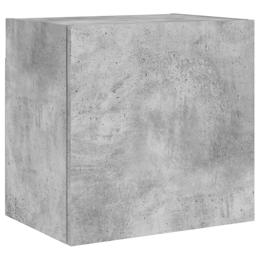 vidaXL Ścienna szafka TV, szarość betonu, 40,5x30x40 cm