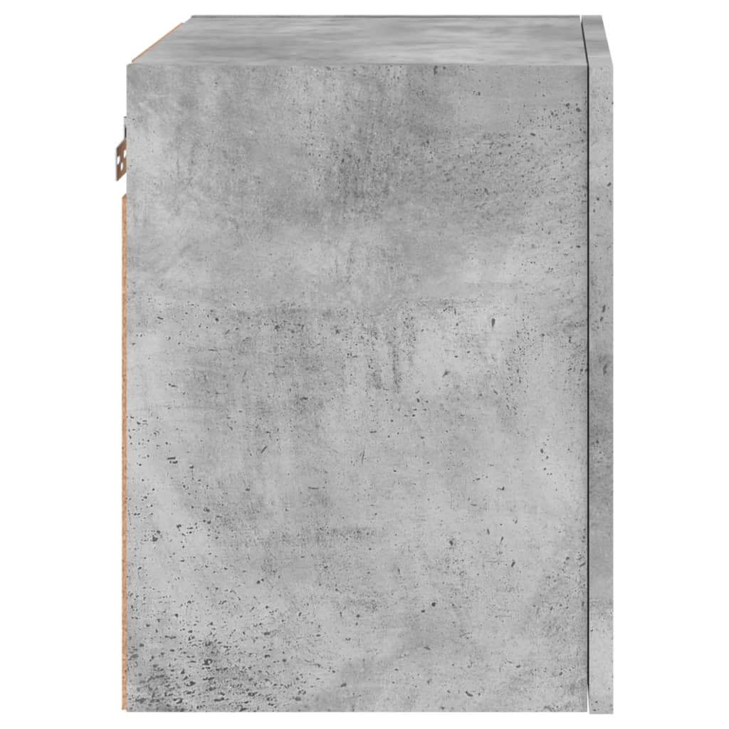 vidaXL Ścienna szafka TV, szarość betonu, 40,5x30x40 cm