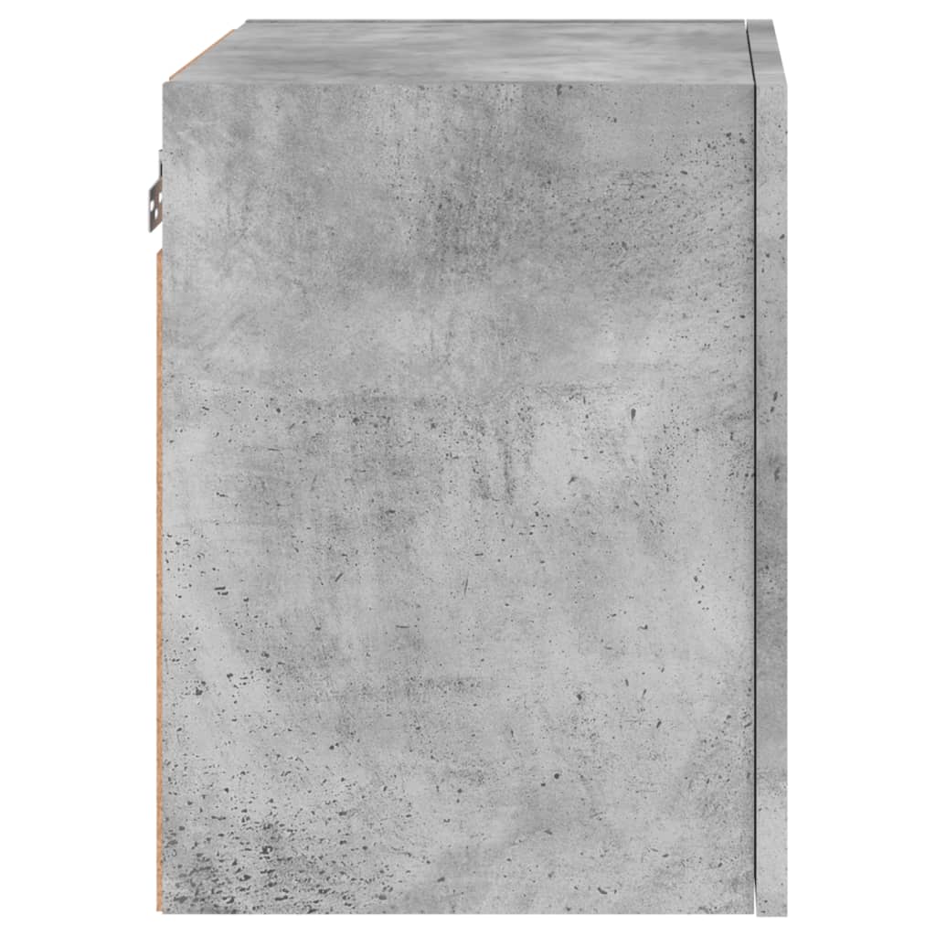 vidaXL Ścienne szafki TV, 2 szt., szarość betonu, 40,5x30x40 cm