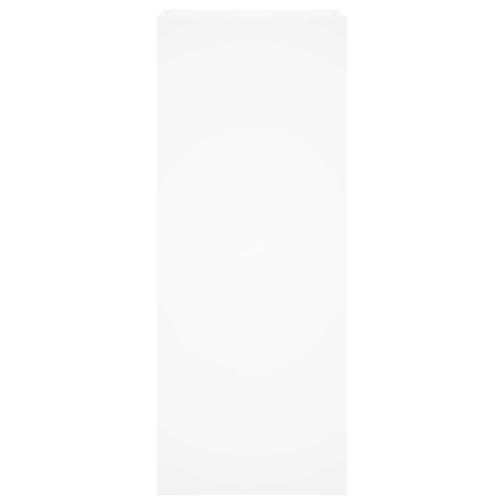vidaXL Ścienna szafka TV, biała, 40,5x30x102 cm
