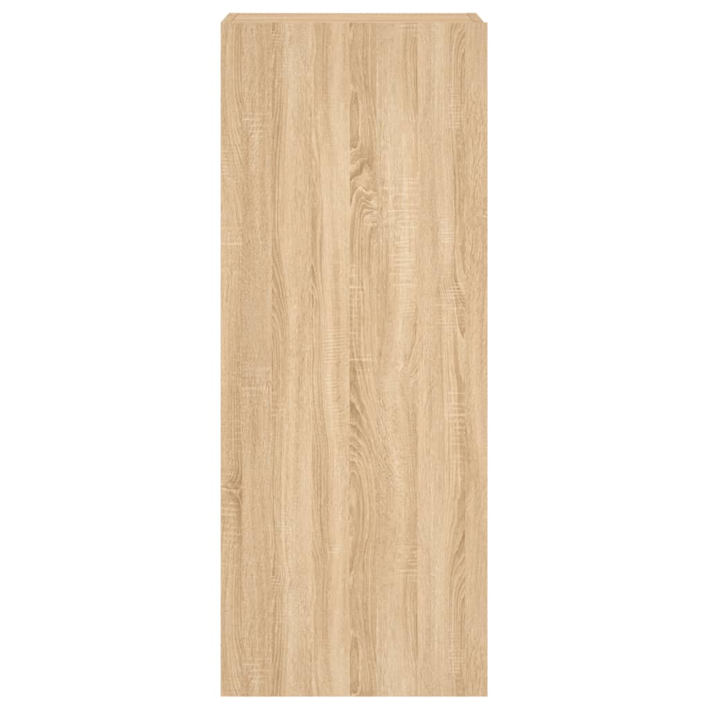 vidaXL Ścienna szafka TV, dąb sonoma, 40,5x30x102 cm