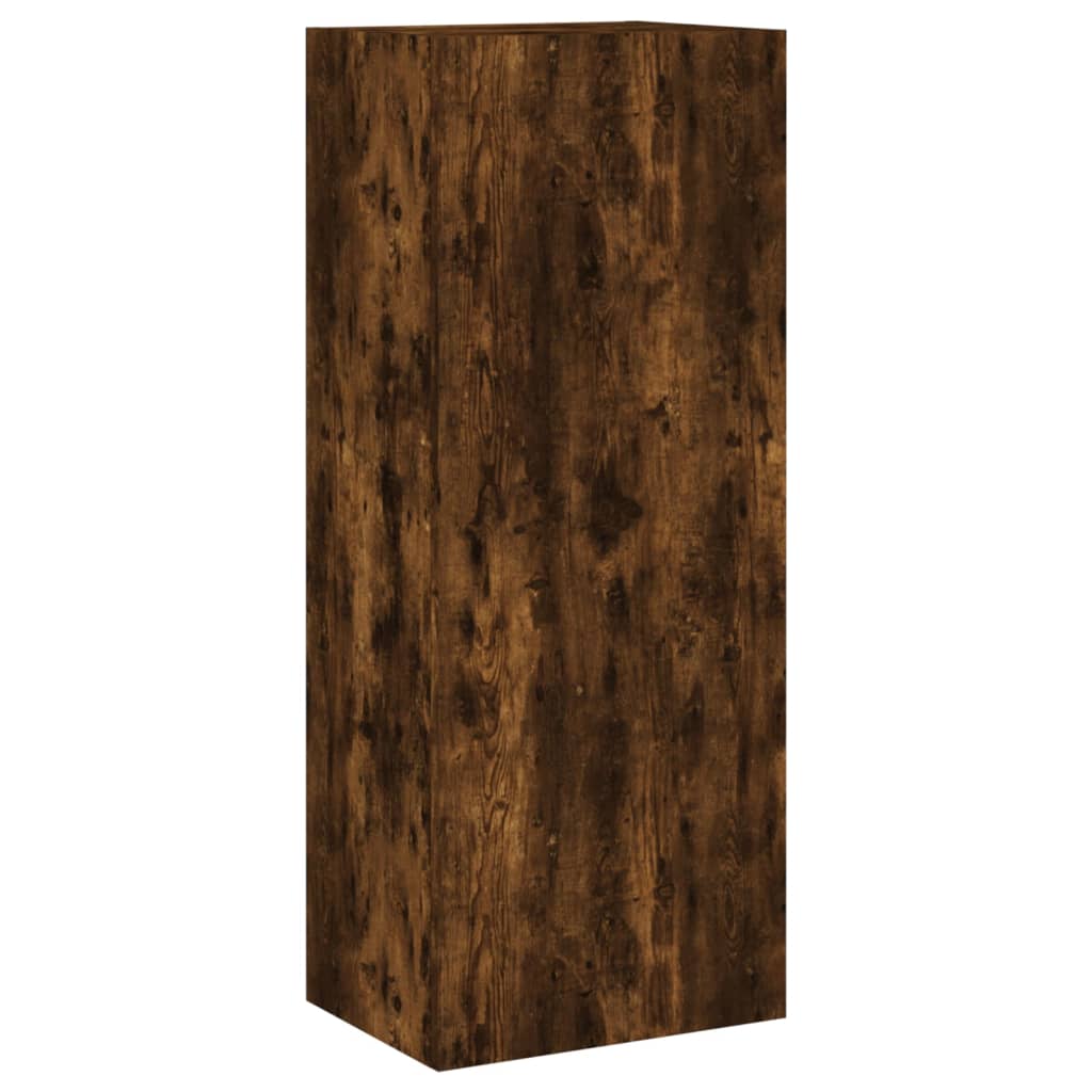 vidaXL Ścienna szafka TV, przydymiony dąb, 40,5x30x102 cm
