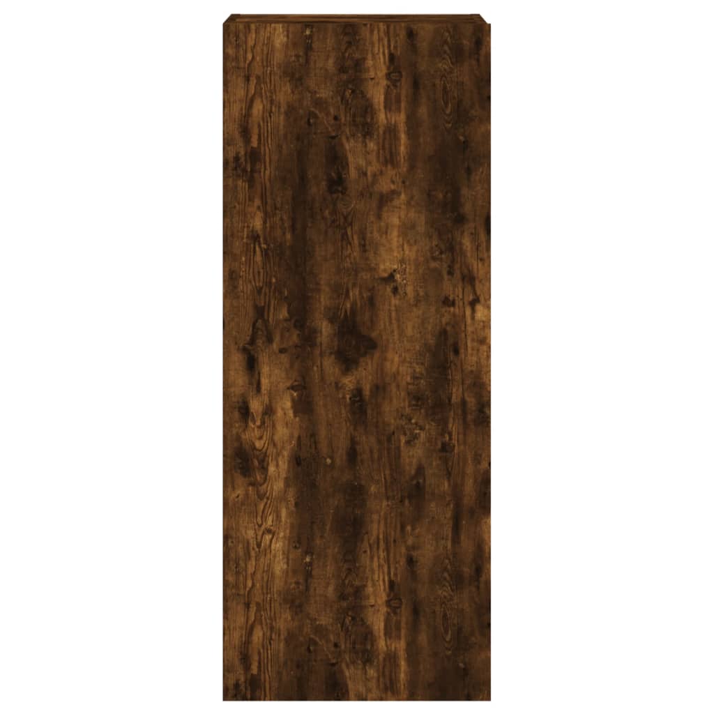vidaXL Ścienna szafka TV, przydymiony dąb, 40,5x30x102 cm