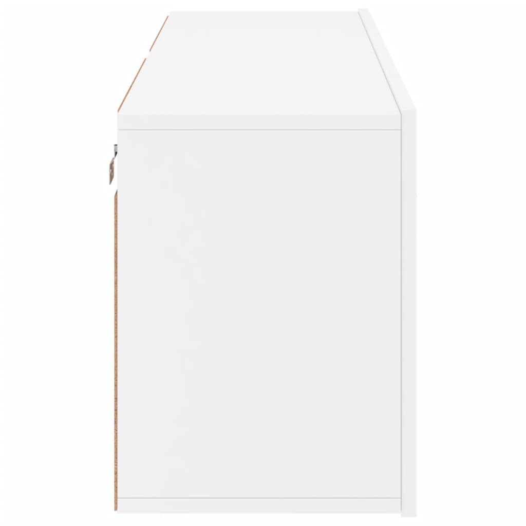 vidaXL Ścienne szafki TV, 2 szt., białe, 60x30x41 cm