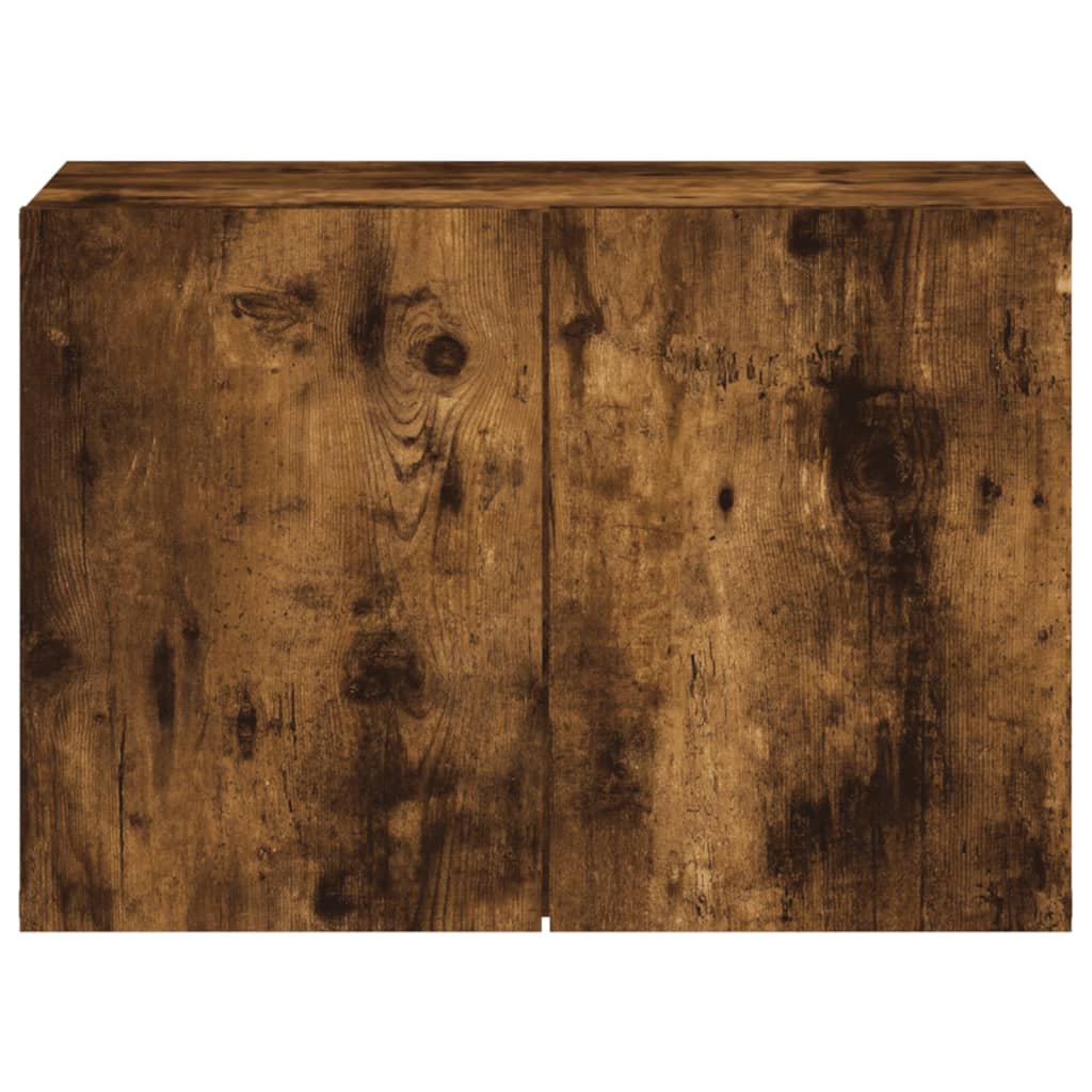vidaXL Ścienna szafka TV, przydymiony dąb, 60x30x41 cm