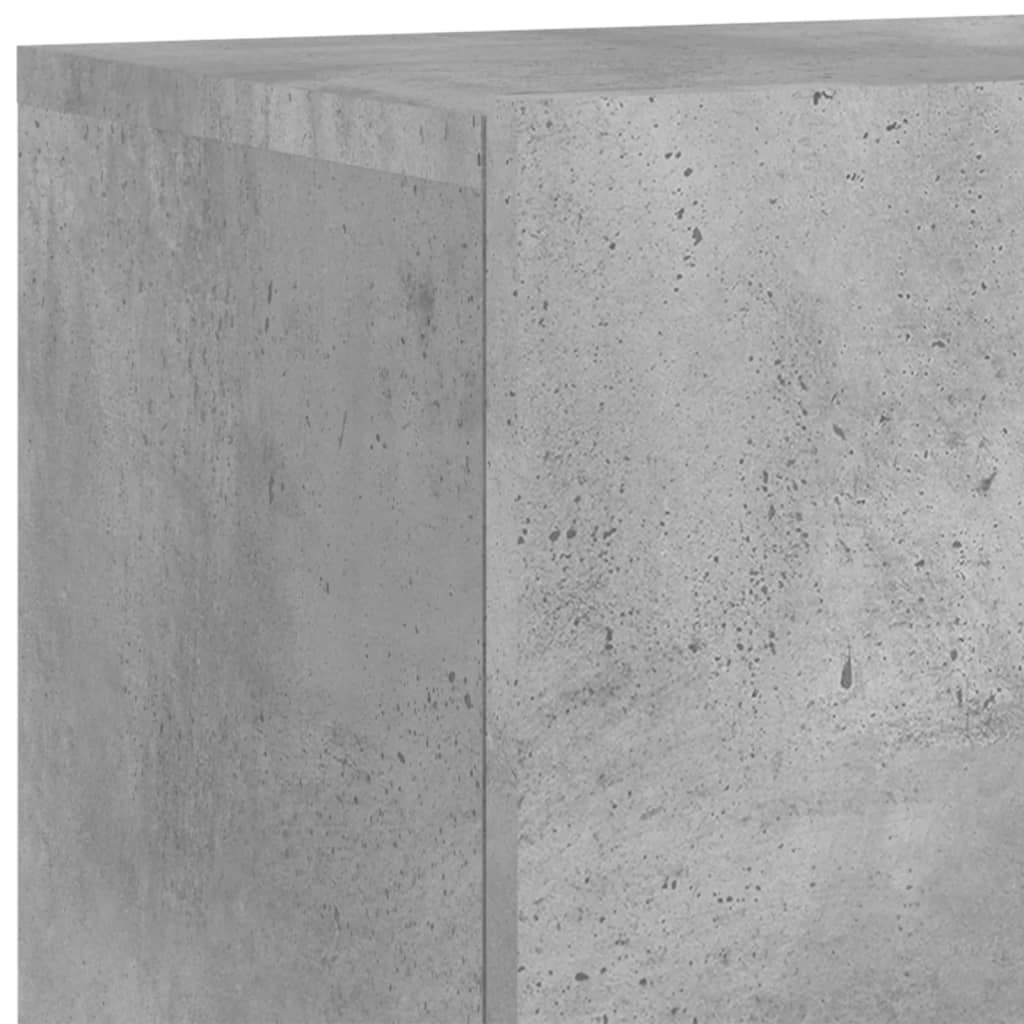 vidaXL Ścienna szafka TV, szarość betonu, 80x30x41 cm