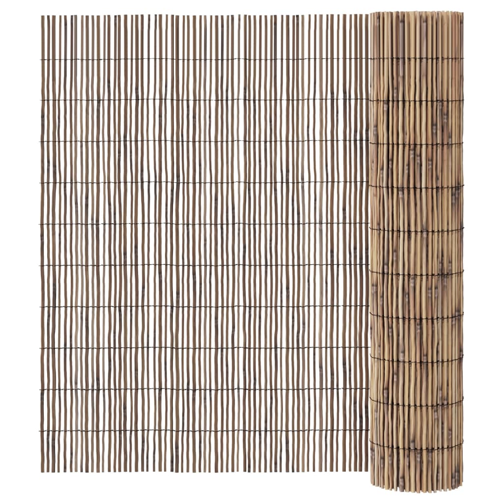 vidaXL Mata ogrodzeniowa, 600x100 cm, trzcina