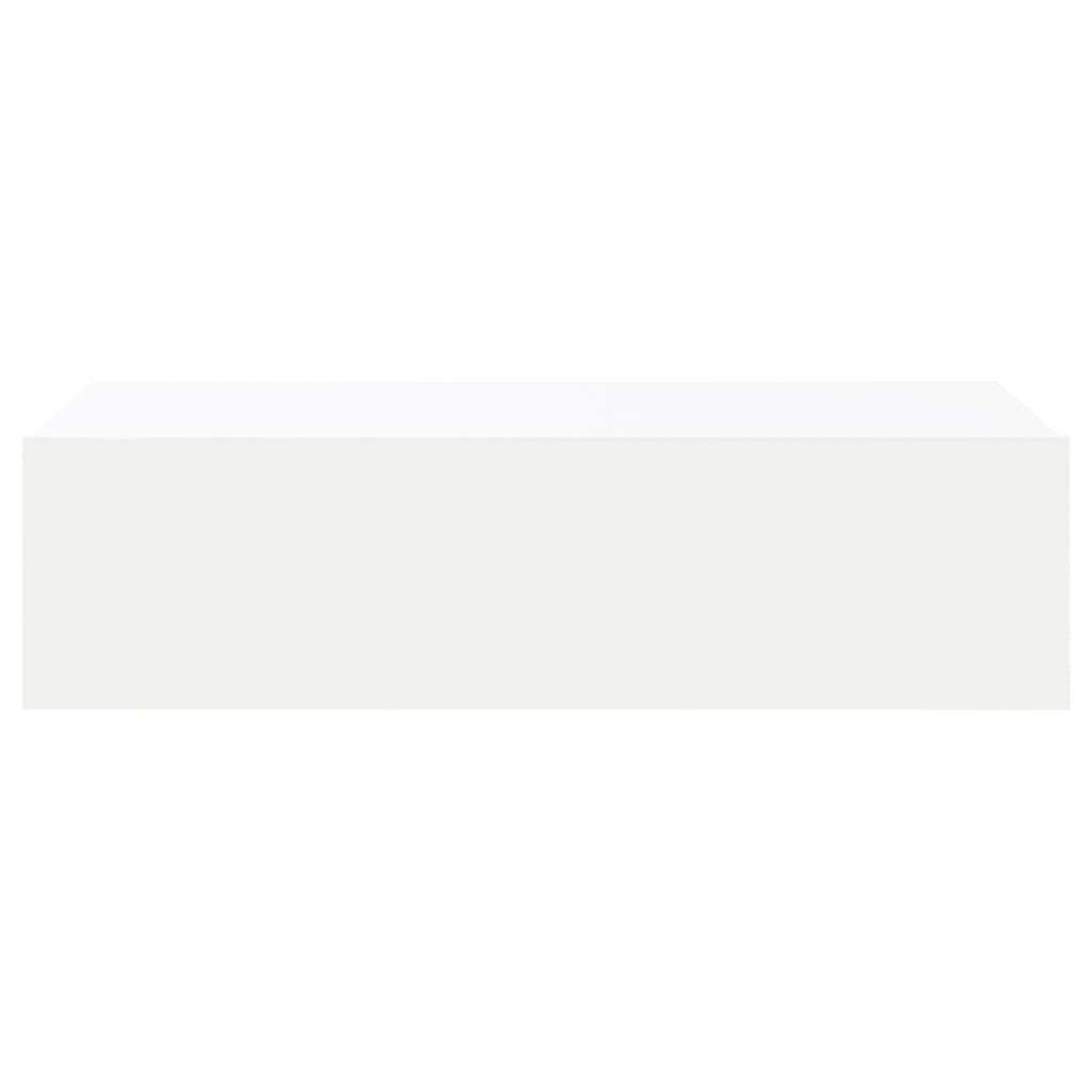 vidaXL Szafka telewizyjna z LED, biała, 60x35x15,5 cm
