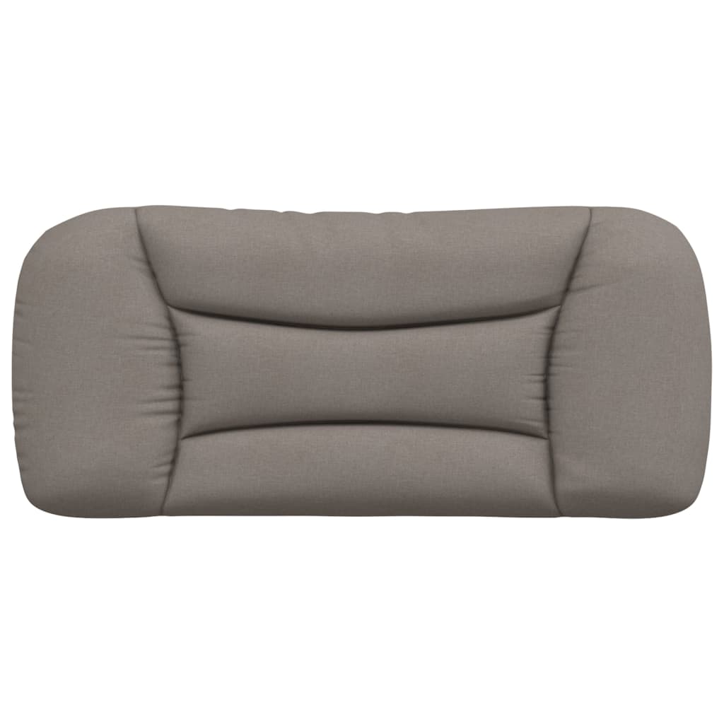 vidaXL Poduszka na wezgłowie, Hvar, kolor taupe, 90 cm, tkanina
