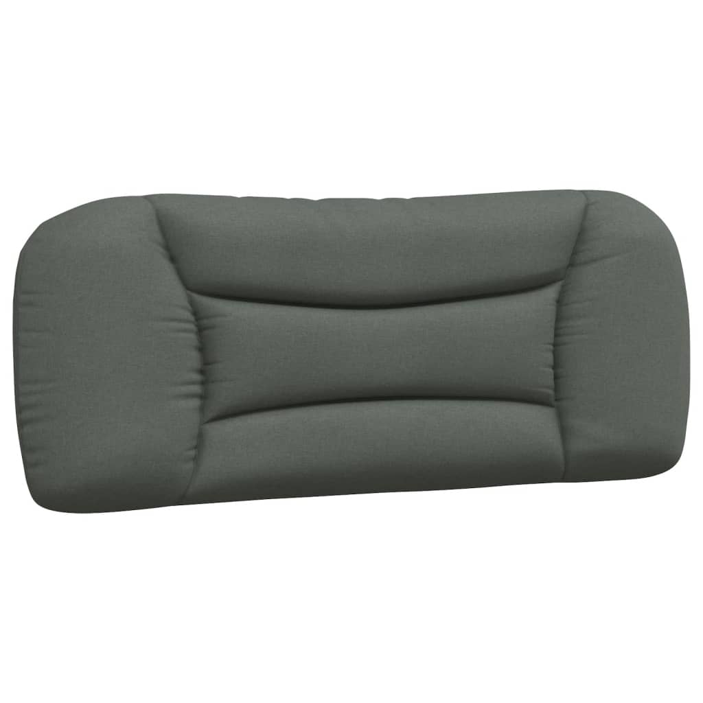 vidaXL Poduszka na wezgłowie, Hvar, ciemnoszara, 100 cm, tkanina