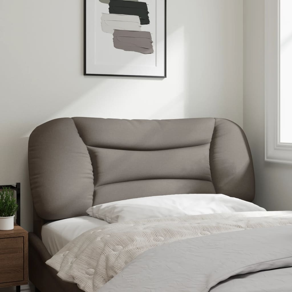 vidaXL Poduszka na wezgłowie, Hvar, kolor taupe, 100 cm, tkanina
