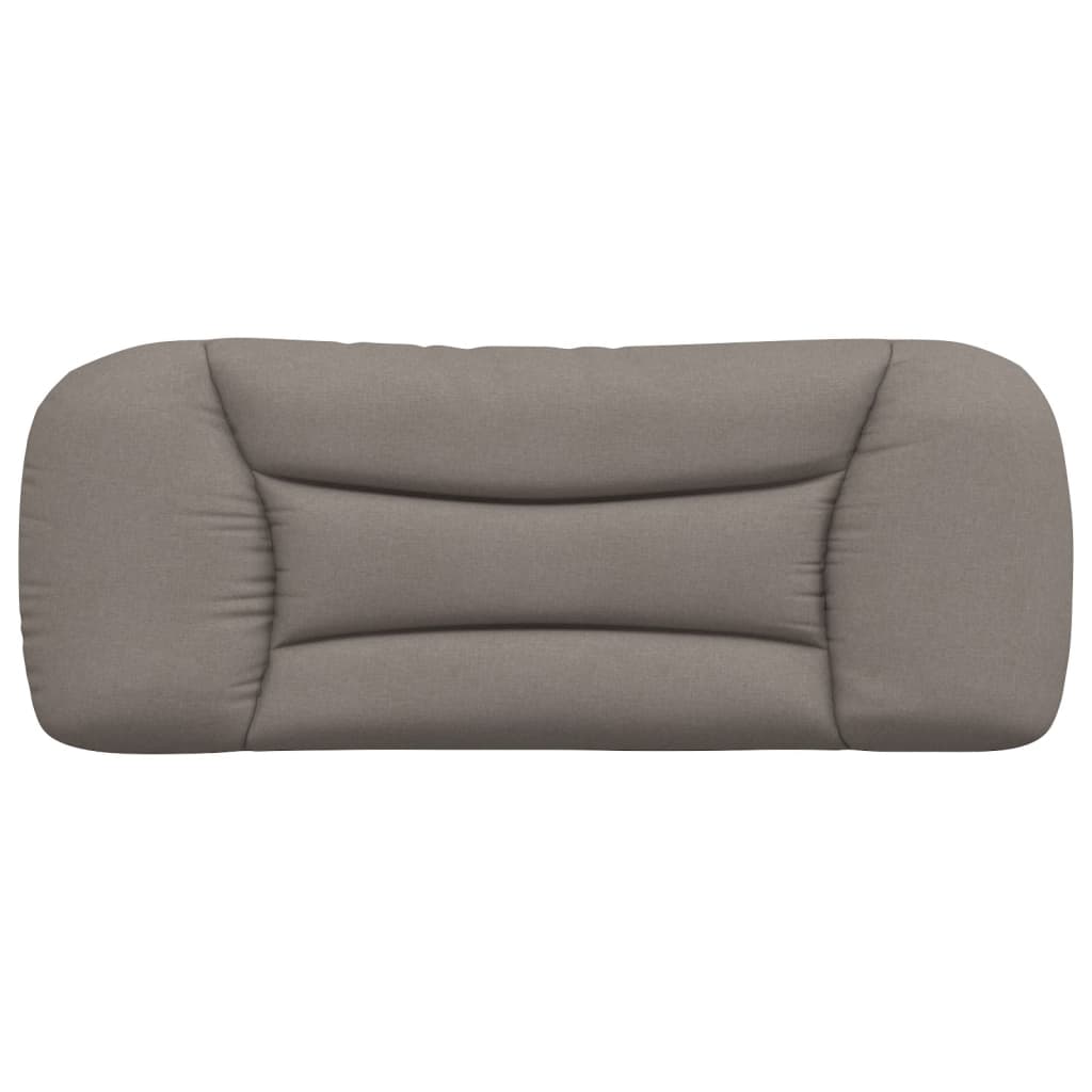 vidaXL Poduszka na wezgłowie, Hvar, kolor taupe, 100 cm, tkanina