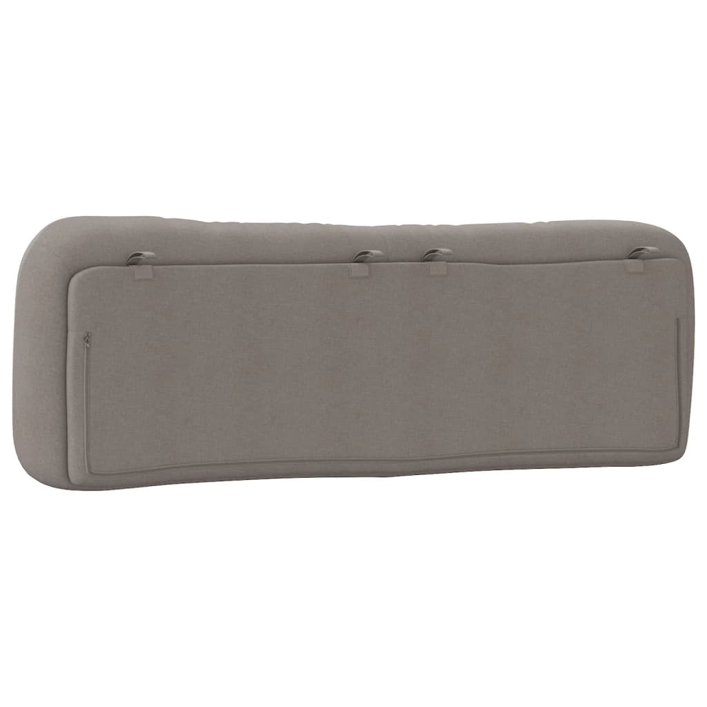 vidaXL Poduszka na wezgłowie, Hvar, kolor taupe, 160 cm, tkanina