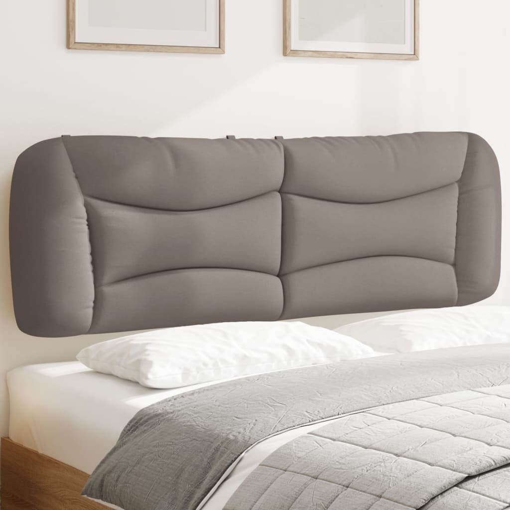 vidaXL Poduszka na wezgłowie, Hvar, kolor taupe, 160 cm, tkanina
