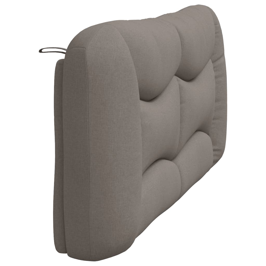 vidaXL Poduszka na wezgłowie, Hvar, kolor taupe, 180 cm, tkanina