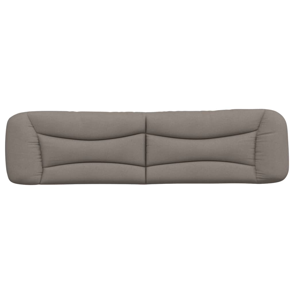 vidaXL Poduszka na wezgłowie, Hvar, kolor taupe, 200 cm, tkanina