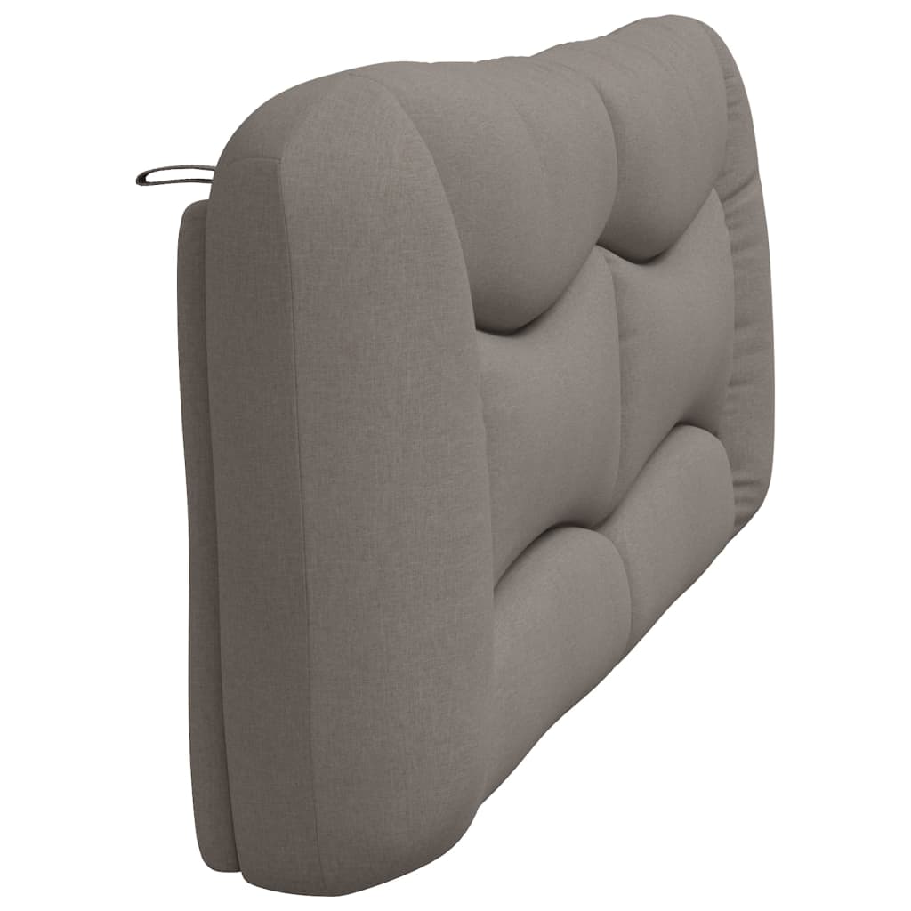 vidaXL Poduszka na wezgłowie, Hvar, kolor taupe, 200 cm, tkanina