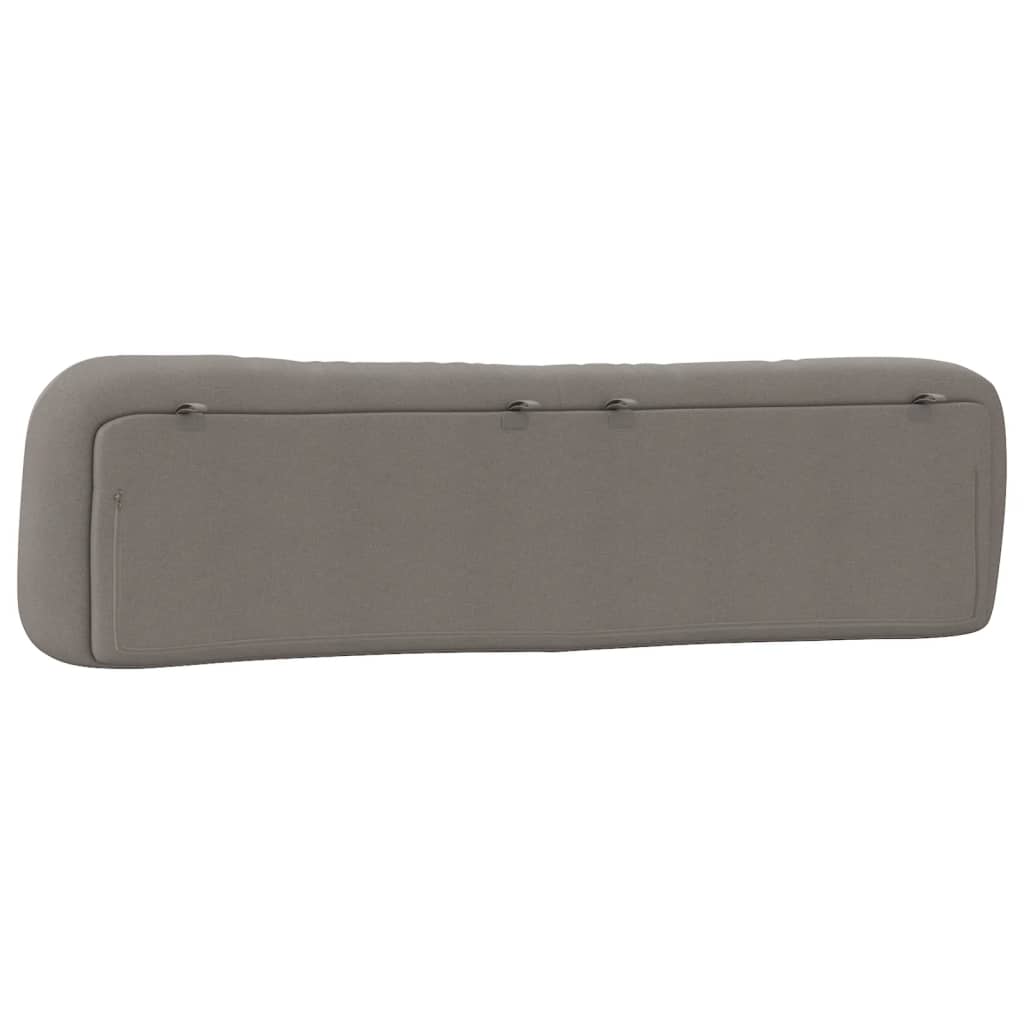 vidaXL Poduszka na wezgłowie, Hvar, kolor taupe, 200 cm, tkanina
