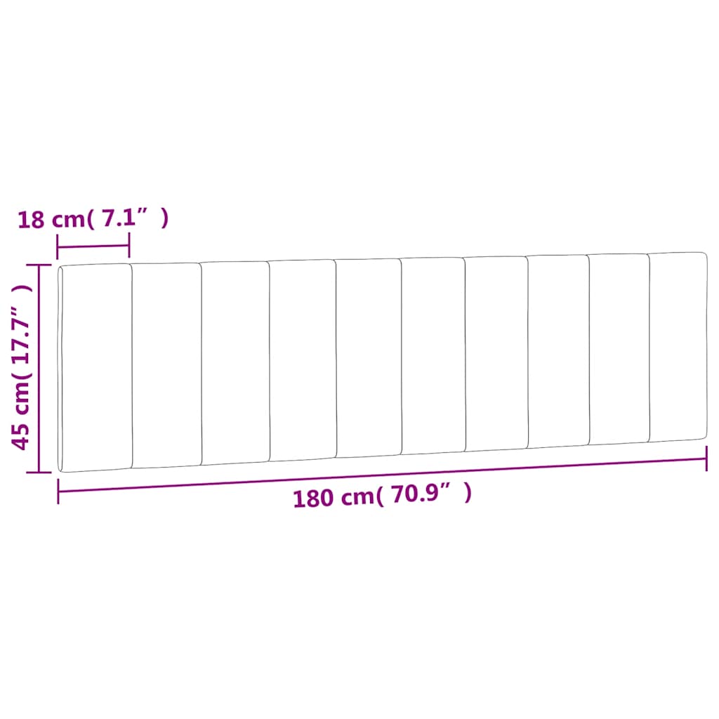 vidaXL Poduszka na wezgłowie, Hanko, ciemnozielona, 180 cm, aksamitna