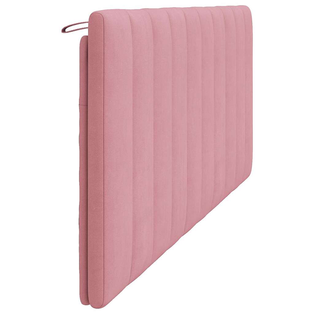 vidaXL Poduszka na wezgłowie, Hanko, różowa, 200 cm, aksamitna