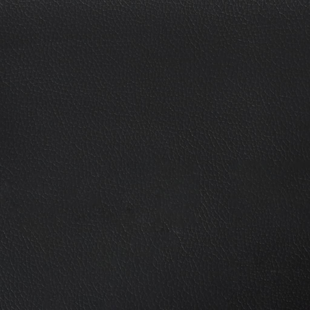 vidaXL Poduszka na wezgłowie, Zadar, czarna, 193 cm, sztuczna skóra