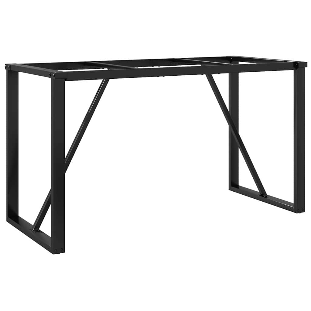 vidaXL Czworokątne nogi do stołu, 120x60x73 cm, stal