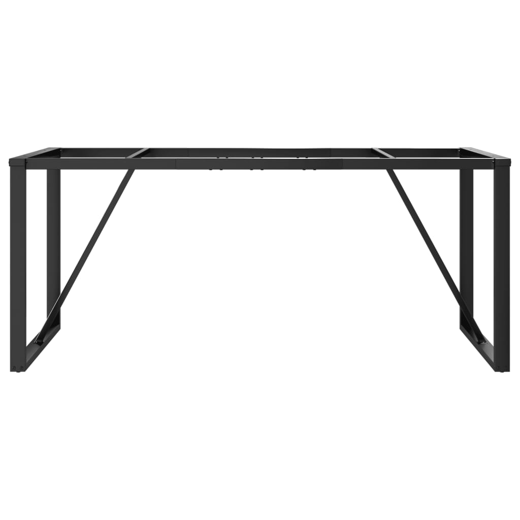 vidaXL Czworokątne nogi do stołu, 160x80x73 cm, stal