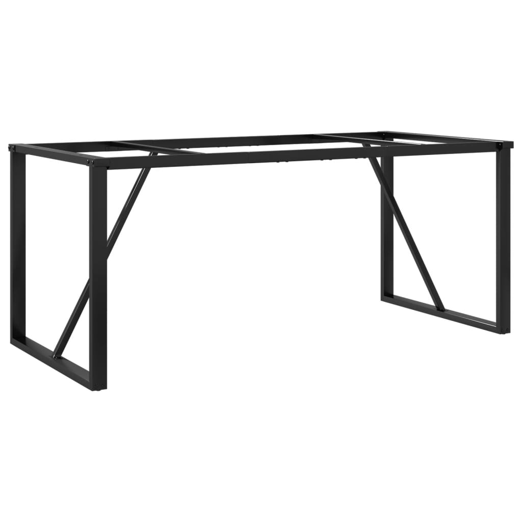 vidaXL Czworokątne nogi do stołu, 180x80x73 cm, stal