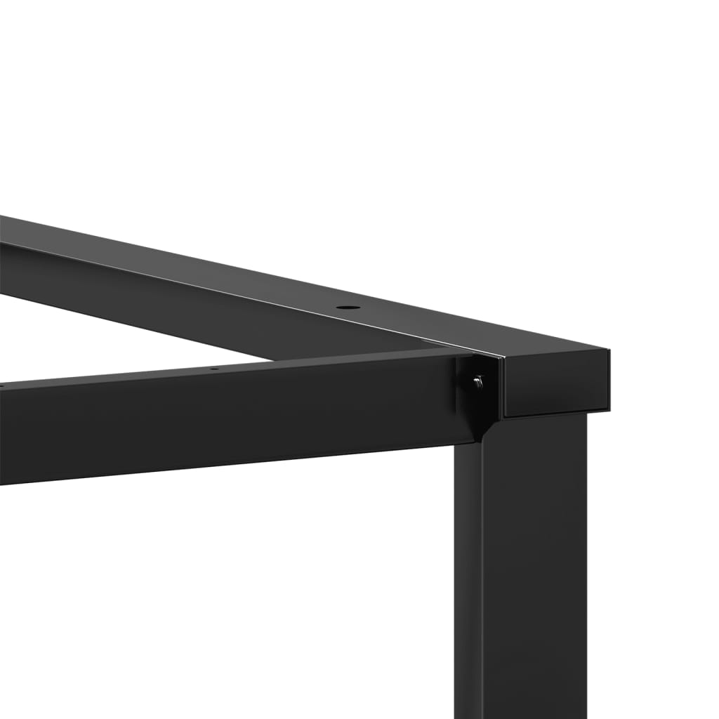 vidaXL Czworokątne nogi do stołu, 180x80x73 cm, stal
