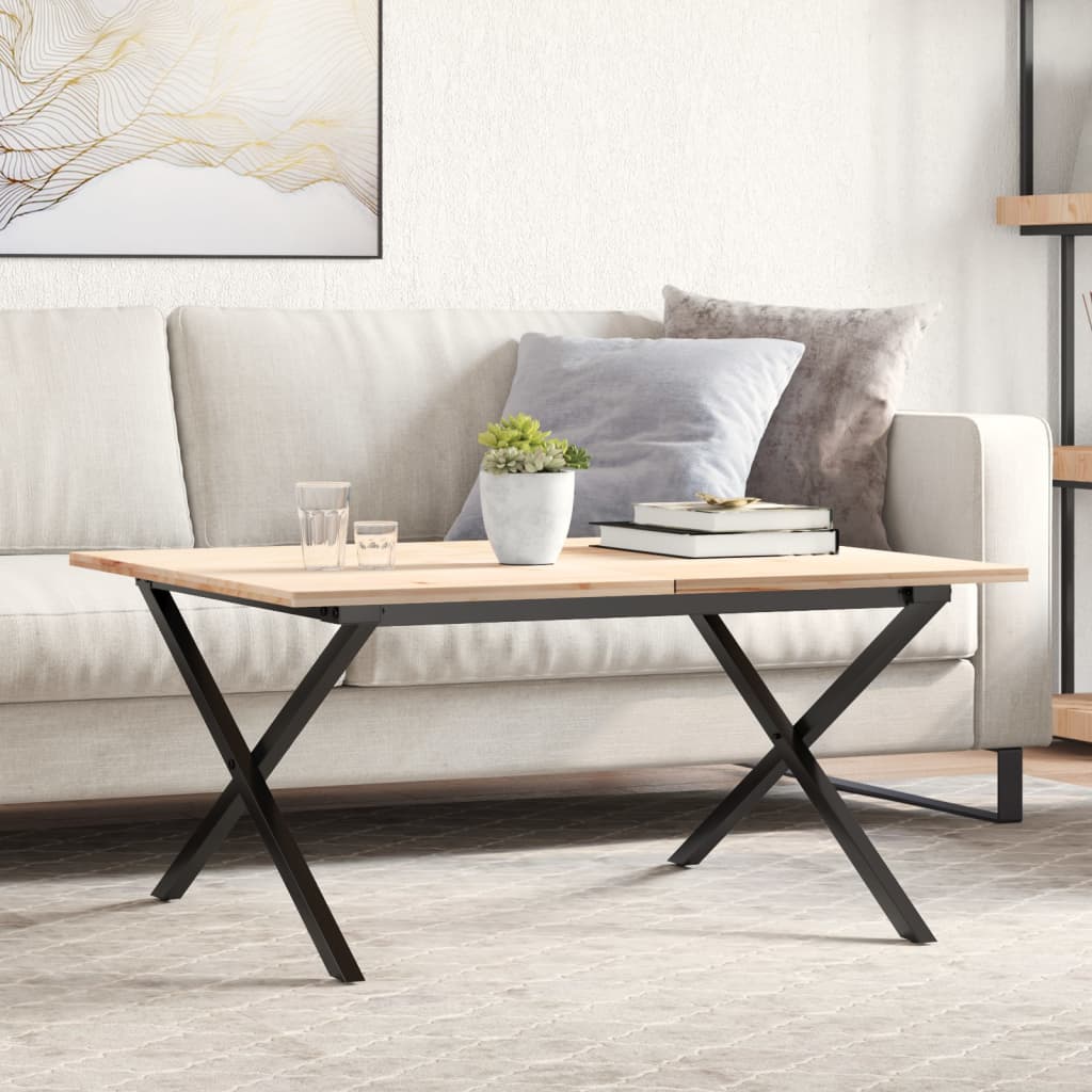 vidaXL Nogi do stolika kawowego, w kształcie litery X, 70x60x43 cm