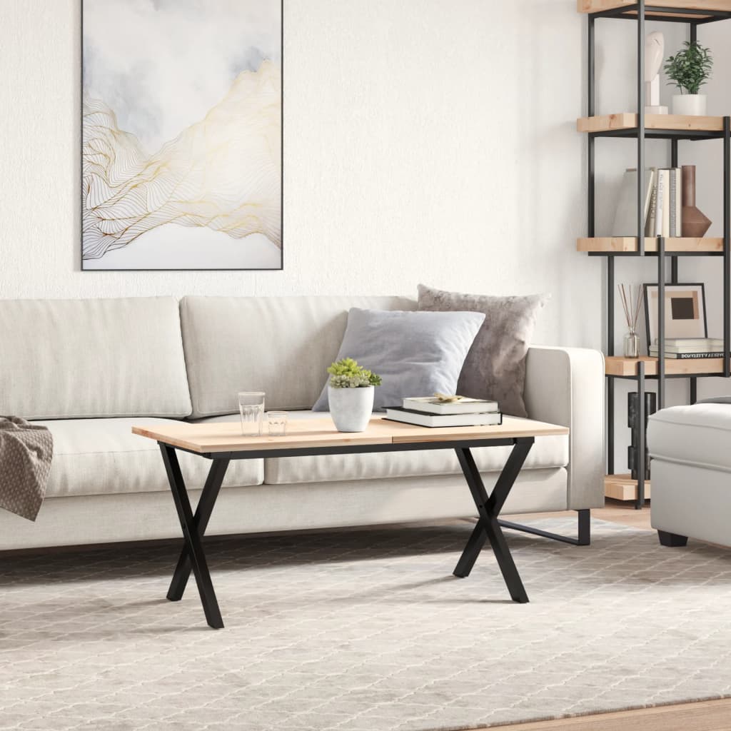 vidaXL Nogi do stolika kawowego, w kształcie litery X, 80x40x43 cm