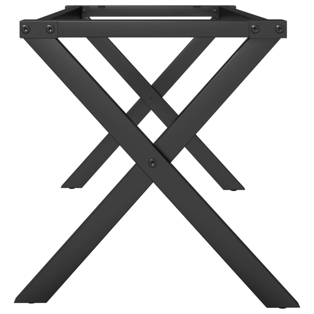 vidaXL Nogi do stolika kawowego, w kształcie litery X, 80x40x43 cm