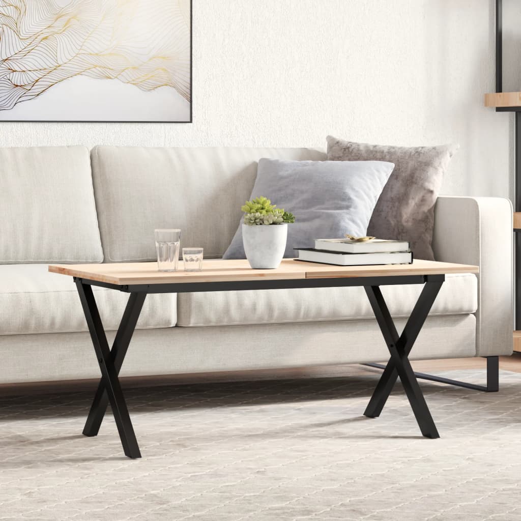 vidaXL Nogi do stolika kawowego, w kształcie litery X, 80x40x43 cm