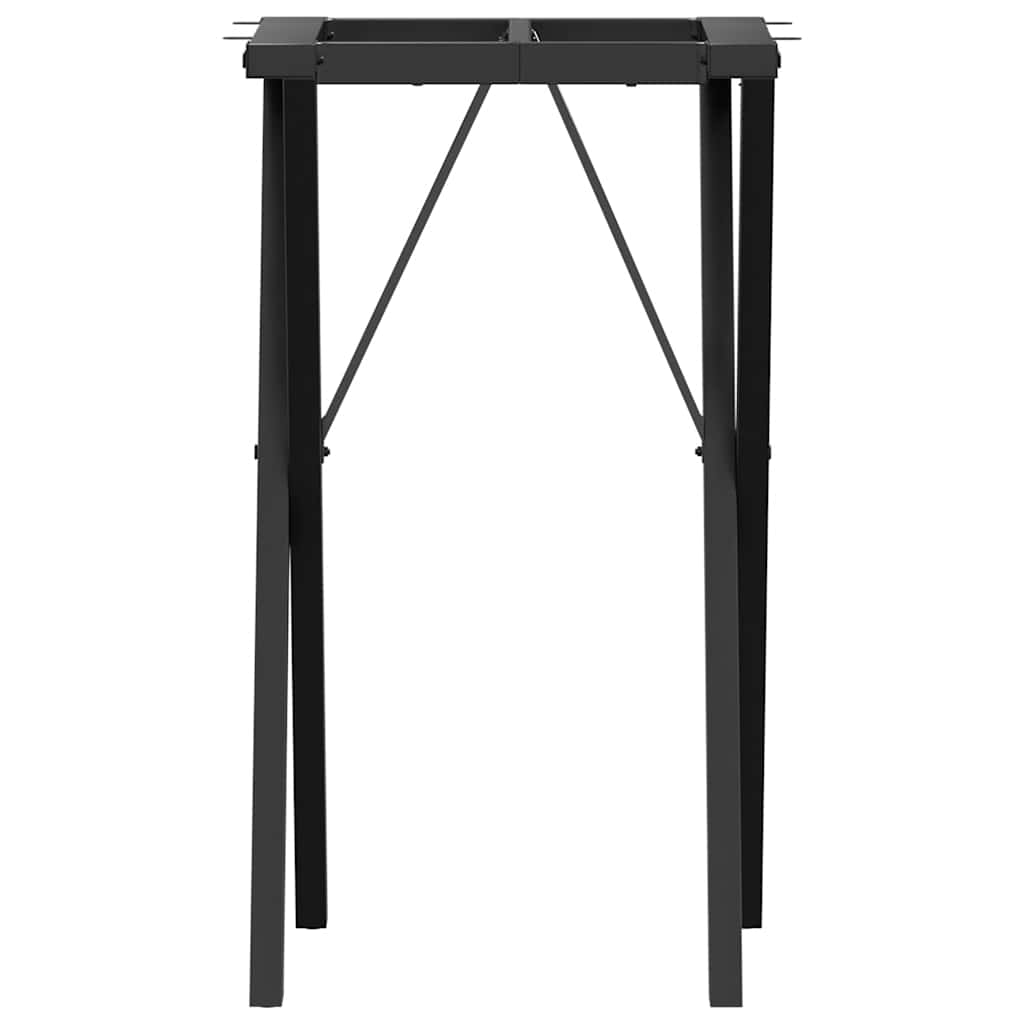 vidaXL Nogi do stołu, w kształcie litery X 40x40x73 cm, stal